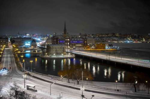 Stockholm at Night