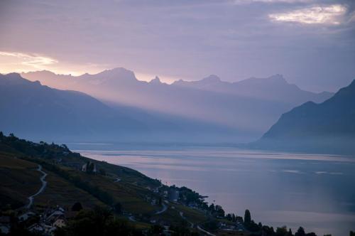 Just before sunrise in Lutry
